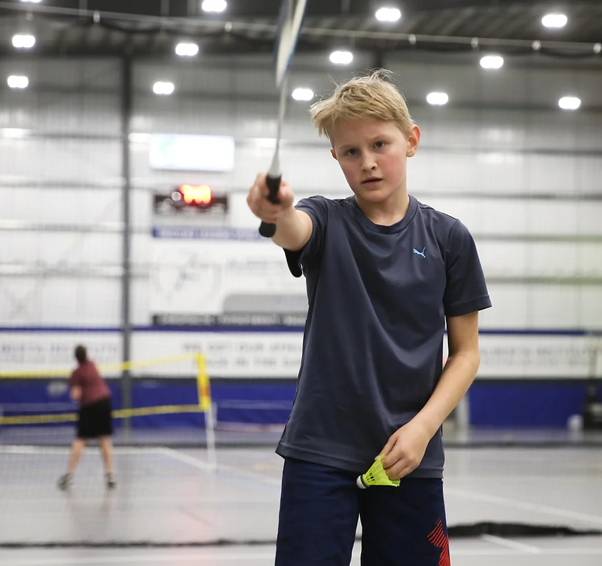 Junior player at a KBC coaching session